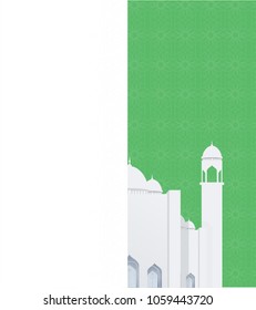mosque vector, Ramadan Kareem