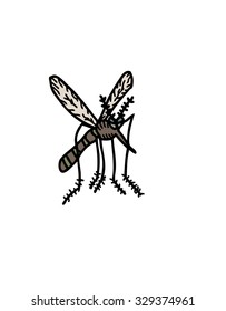 mosquito cartoon
