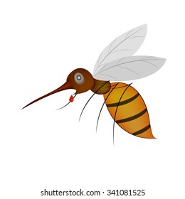 mosquito cartoon