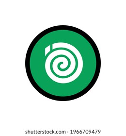 Mosquito coil logo icon design template elements - Vector