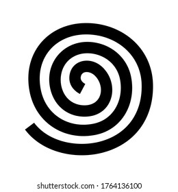mosquito coils  icon or logo isolated sign symbol vector illustration - high quality black style vector icons
