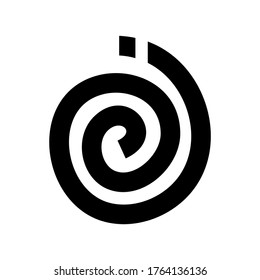 Moskitospulen-Symbol oder Logo einzeln auf Zeichen, Vektorgrafik - hochwertige Vektorsymbole im schwarzen Stil

