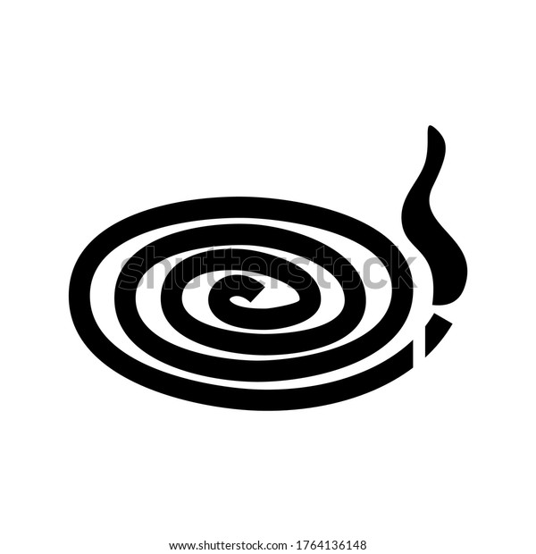 mosquito coils  icon\
or logo isolated sign symbol vector illustration - high quality\
black style vector\
icons\
