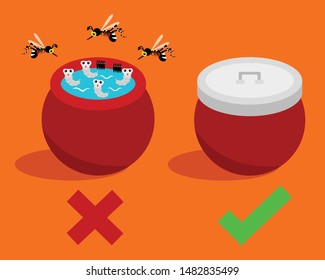 mosquito control concept. prevention dengue and zika fever.