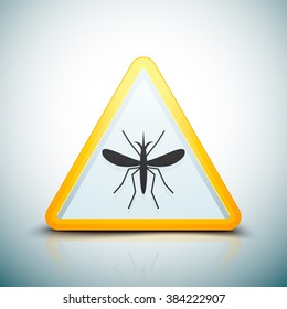 Mosquito Danger sign