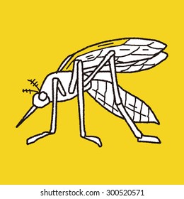 mosquito doodle
