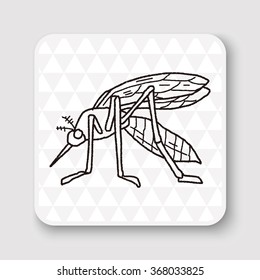 mosquito doodle