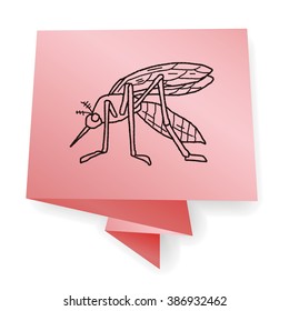 mosquito doodle