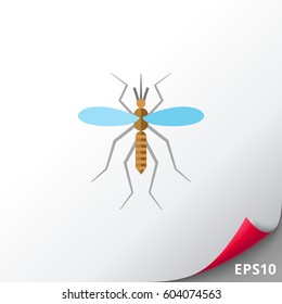 Mosquito flat icon
