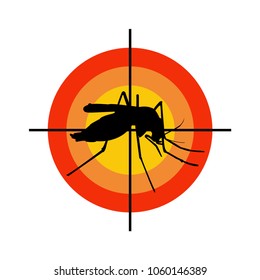 plantilla de diseño gráfico para mosquitos