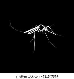 Mosquito icon .