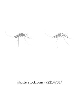 Mosquito icon .