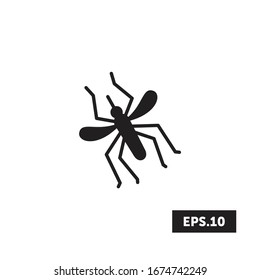 Mosquito Icon, Insect Sign/symbol Vector