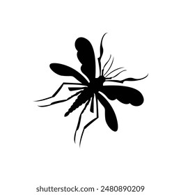 Mosquito icon or logo design isolated sign symbol vector illustration. A collection of high quality black line style vector icons suitable for designers, web developers, displays and websites