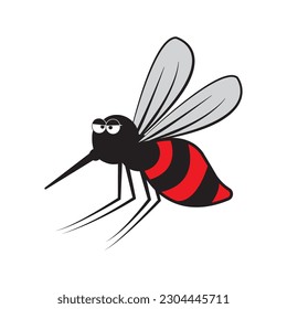 mosquito icon logo vector design template