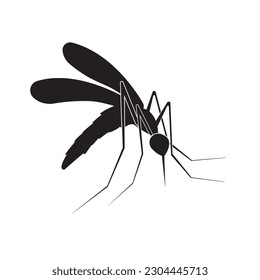 mosquito icon logo vector design template