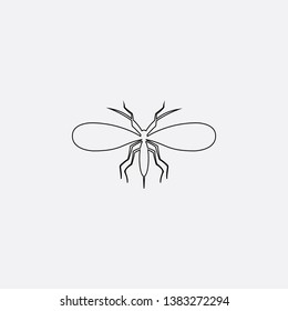 mosquito mosquito icon sign signifier vector