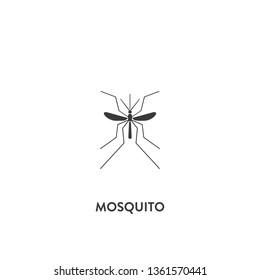 mosquito icon vector.