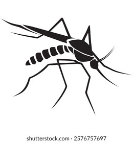 mosquito icon vector design. mosquito logo vector