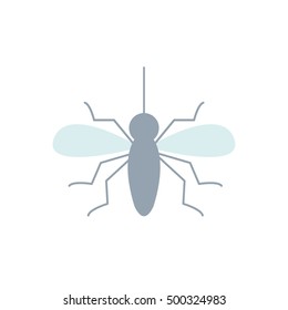 mosquito icon. vector illustration