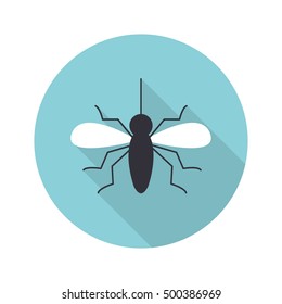 mosquito icon. vector illustration