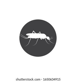mosquito icon vector illustration design template