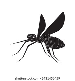 Mosquito icon vector illustration simple design