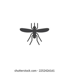 mosquito icon vector isolated on background