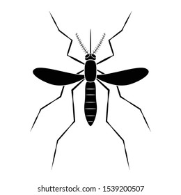 Mosquito insect icon, vector design