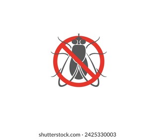 Vector de diseño de logotipo de asesino de mosquitos