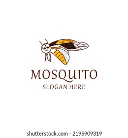 Mosquito Logo Icon Vector Image