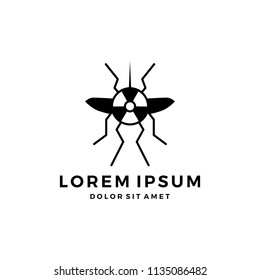 mosquito logo vector icon