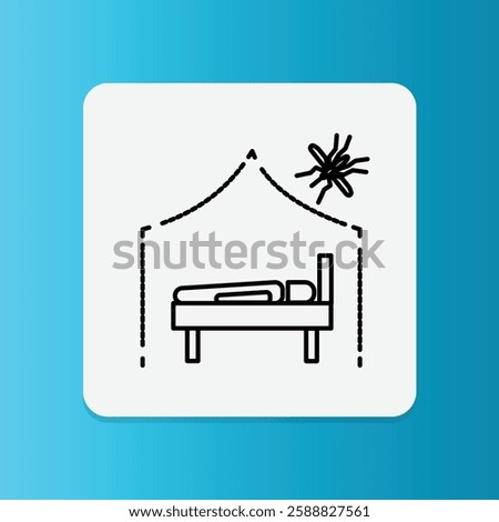 Similar – Image, Stock Photo Light net Tent of lights