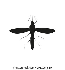 
Mosquito. No hay mosquito. Icono Vector