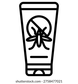 Mosquito Repellent Icon Element For Design