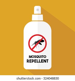 Mosquito Repellent Vector Icon