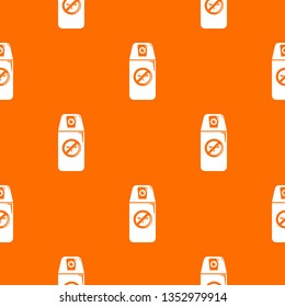 Mosquito spray pattern vector orange for any web design best