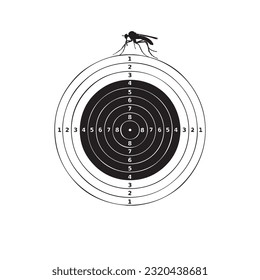 Mosquito target invites you to exercise Mosquito Control