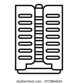 Mosquito trap icon. Outline Mosquito trap vector icon for web design isolated on white background