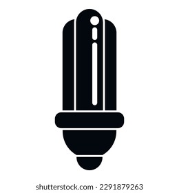 Mosquito uv lamp icon simple vector. Ultraviolet disinfection. Clinic electric