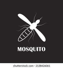 mosquito vector icon,illustration design template.