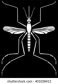 Mosquito vector illustration