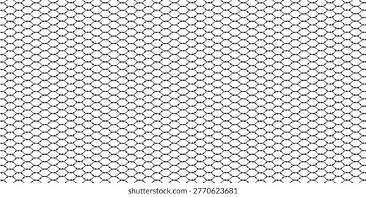 Mosquito wire window mesh seamless pattern in PVC. Protecting doorways from flies and other flying insects. Vector background.