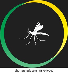 Mosquitoe vector  icon