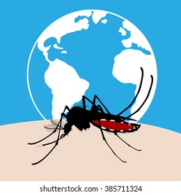 Mosquitoes spread out entire world and carry many disease such as dengue fever, zika disease, yellow fever, chikungunya disease, filariasis, malaria , enchaphalitits and else.