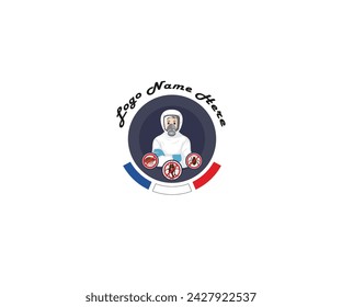 Mosquitos killing logo design vector