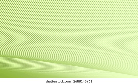 Moosgrüner abstrakter Hintergrund mit Streifenlinie im modernen minimalistischen geometrischen Musterdesign