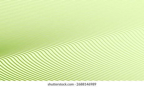 Moss Green Abstract Background with Stripes Line in Modern Minimalist Geometric Pattern Design