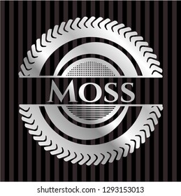 Moss silvery emblem