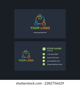 The most Beautifu and creative Double sided business card Template